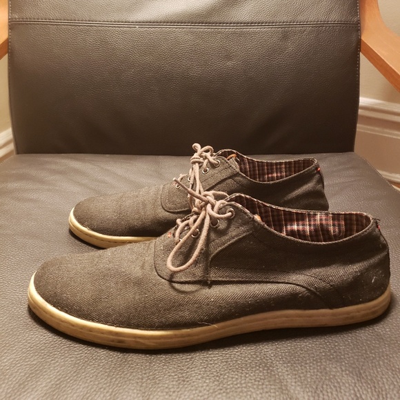 Ben Sherman Other - Ben Sherman Gray Canvas Sneakers